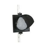 Semáforo para interior y exterior IP65 negro de 1 x 200mm de 12-24V con verde-flecha y roja-cruz - SM02300 - 08