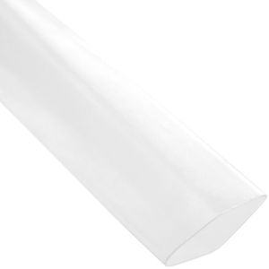 Tubo termoretráctil transparente de 19,1mm en bobina de 3m