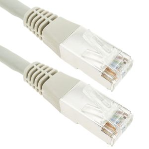 Cable de red ethernet RJ45 LSHF FTP Cat.6 gris 25 m