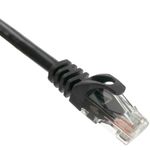 Cable de red ethernet Cat. 6a UTP de 0,5 m de color negro - LJ04200 - 05