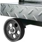 Balanza industrial de plataforma 45x60 cm báscula 500 Kg con ruedas - BV06300 - 08