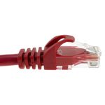 Cable de red ethernet LAN UTP RJ45 Cat.6a rojo 3 metros - LJ00500 - 05