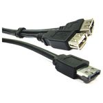 Cable eSATAp o eSATA+USB (M/USB-AH+eSATA-H) 1m - UE03200 - 01