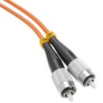 Cable de fibra óptica FC a LC multimodo duplex 62.5/125 de 1 m - FJ04100 - 02