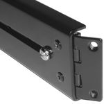 Estructura rack mural 19" de 1U configurable en profundidad para instalación a pared - RR04100 - 03