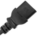 Cable eléctrico alta calidad 3x1.5mm² IEC60320 C19-hembra a C14-macho 1.8m - FA07100 - 05