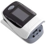Oxímetro de dedo para la medición de saturación de oxígeno y ritmo cardíaco con pantalla OLED - KD03200 - 09