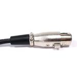 Cable de audio micrófono XLR 3-pin macho a hembra de 10m - AX00500 - 05