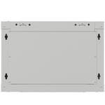 Armario rack mural 19'' 6U 540x350x370mm blanco pared desmontado DIY Lanberg - WN11400 - 09