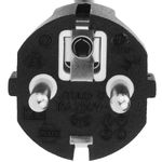 Cable eléctrico de alimentación IEC60320 C13 a schuko macho recto de color negro 5m - CH09300 - 05
