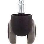 Rueda pivotante de nailon y PVC gris sin freno 50mm M10 5 pack - KR02600 - 07