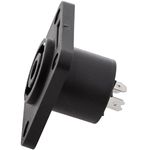 Conector speakon NL4 4polos hembra chapa plástico - XP03500 - 02