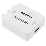 Conversor de vídeo compuesto CVBS y audio a HDMI modelo compacto - HC04800 - 01
