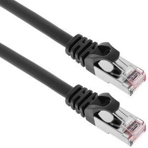 Cable de red ethernet Cat. 6a FTP de 1 m de color negro