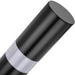 Pilona bolardo de acero con base clavada removible 76x600mm de color negro - SQ00800 - 10