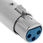 Adaptador de audio XLR 3-pin hembra a XLR 3-pin hembra - AY00200 - 02