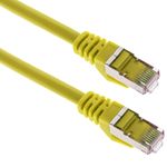 Cable de red ethernet Cat. 6a FTP de 1 m de color amarillo - LJ23300 - 03