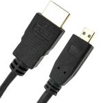 Cable HDMI tipo A 1.4 macho a HDMI tipo D macho de 1 m - HG06100 - 05