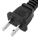 Cable eléctrico US NEMA-1-15P a IEC-60320-C7 de 1.8m negro - CL04300 - 07