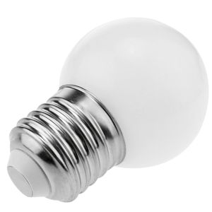 Bombilla LED G45 E27 230VAC 0,5W luz blanco frío