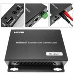 Extensor HDMI UltraHD 4K 2K FullHD 1080p Cat.5e Cat.6 compatible con HDBaseT HDBT 70m - Receptor - HB04200 - 02