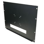 Soporte de monitor LCD VESA 75 100 para armario rack 19" 8U - RK01300 - 02