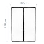 Mosquitera para puerta 100 x 210 cm con cierre magnético - AH04300 - 03