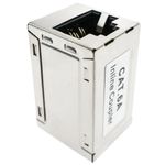 Acoplador empalme de cable FTP categoría 6A RJ45 hembra a RJ45 hembra - RD08500 - 03