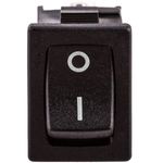 Interruptor basculante negro SPST 2 pin 20.5x24.7x14.4 mm - TG10100 - 02