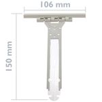 Fleje tirante de 140mm para persiana pack 4 unidades - YZ05700 - 02