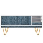 Pies para mesa y mueble Patas en acero 2 varillas 20 cm cobre 4-pack - SA48800 - 03
