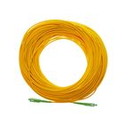 Cable de fibra óptica SC/APC a SC/APC monomodo simplex 9/125 de 100 m OS2 - FL06700 - 06