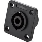 Conector speakon NL4 4polos hembra chapa plástico - XP03500 - 01