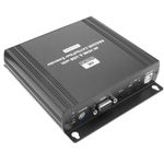 Extensor de HDMI 4K UHD con AUDIO USB RS232 IR por cable UTP Cat.5e y fibra óptica SFP - TO04400 - 04