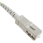 Cable de fibra óptica OM5 multimodo simplex 50µm/125µm SC/PC a SC/PC 100Gb de 25 m - GC01000 - 05