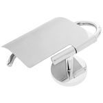 Portarrollos WC cromado con tapa para papel higiénico modelo Renne - KS30500 - 02