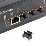 Ultra Power over Ethernet PoE extensor 1 puerto PoE a 4 puertos PoE IEEE802.3af/at 10/100/1000Mbps - RA02400 - 02