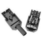 Clavija IEC-60320 C13. Enchufe hembra recto - CM03100 - 03