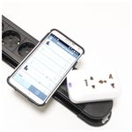 Enchufe eléctrico por WiFi Socket con USB universal 220VAC 10A - LA06300 - 03