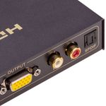 Conversor de HDMI a VGA y vídeo por componentes YPbPr - HC07200 - 04
