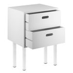 Pies redondos para mesa y mueble. Patas en acero gris de 75cm 4-pack - IO03300 - 07