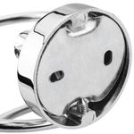 Soporte de pared cromado para secador de pelo modelo Paddy - KS32400 - 09