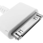 Fuente de alimentación para mechero de coche a Apple 30pin 5VDC 1A - AU03200 - 03