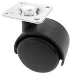 Rueda pivotante de nailon sin freno 40 mm 38x38 mm 4 pack - KR03200 - 08