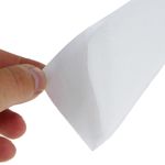 Bobina de cinta adherente adhesiva de 50mm x 25m de color blanco cara de fijación - VR07300 - 03