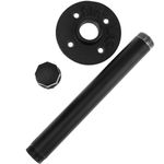 Portarrollos WC de 200 mm para papel higiénico de acero. Tubo industrial y vintage - IP06000 - 06