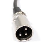Cable de audio micrófono XLR 3-pin macho a hembra de 3m - AX00300 - 02