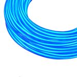 Cable electroluminiscente azul de 2.3mm en bobina 5m con pilas - NW00800 - 02