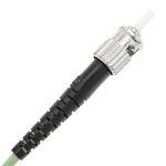Cable de fibra óptica OM5 multimodo simplex 50µm/125µm ST/PC a ST/PC 100Gb de 2 m - GC01300 - 04