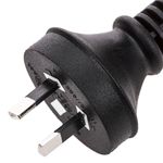 Cable eléctrico AU AS/NZS-3112-1 a IEC-60320-C7 de 1.8m negro - CL04800 - 06